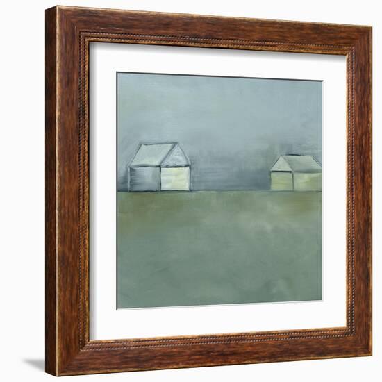 Cabins V-Sharon Gordon-Framed Art Print