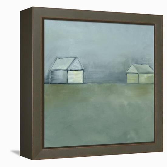 Cabins V-Sharon Gordon-Framed Stretched Canvas