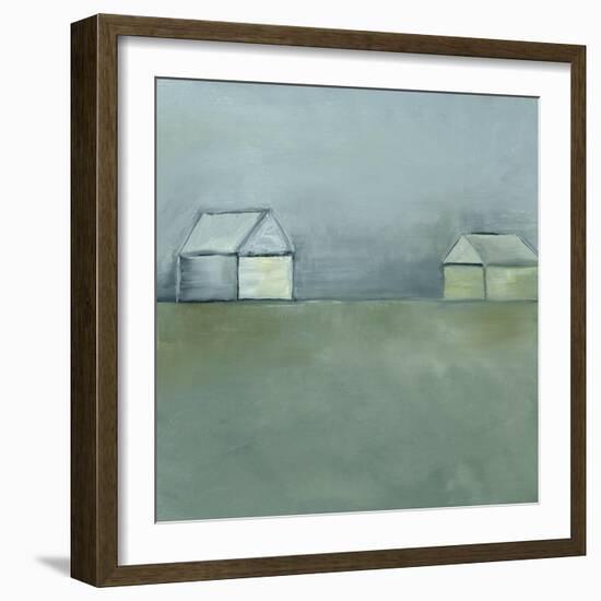 Cabins V-Sharon Gordon-Framed Art Print