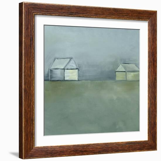 Cabins V-Sharon Gordon-Framed Art Print