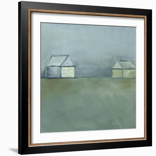 Cabins V-Sharon Gordon-Framed Art Print