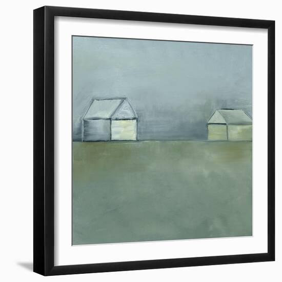 Cabins V-Sharon Gordon-Framed Art Print