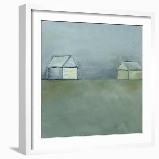 Cabins V-Sharon Gordon-Framed Art Print