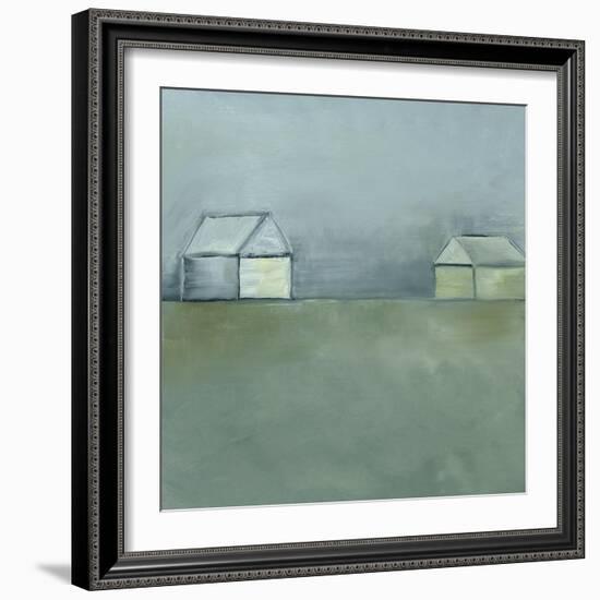 Cabins V-Sharon Gordon-Framed Art Print