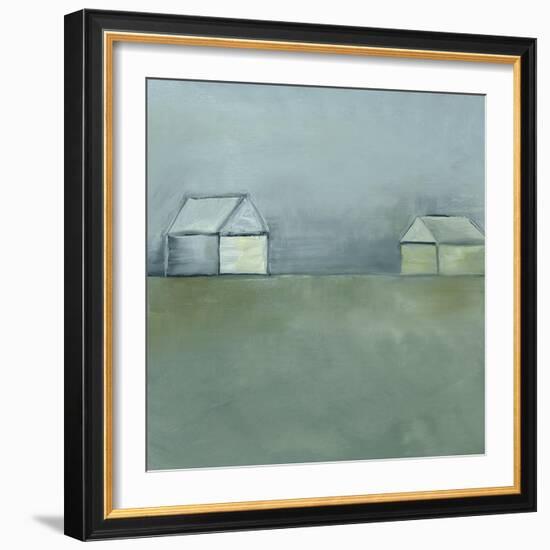 Cabins V-Sharon Gordon-Framed Art Print