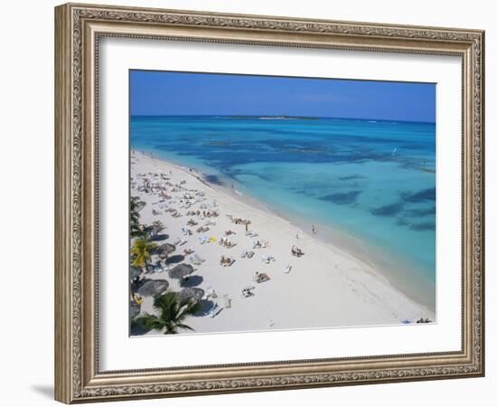 Cable Beach, Nassau, Bahamas, West Indies, Central America-Firecrest Pictures-Framed Photographic Print