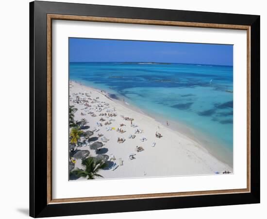 Cable Beach, Nassau, Bahamas, West Indies, Central America-Firecrest Pictures-Framed Photographic Print