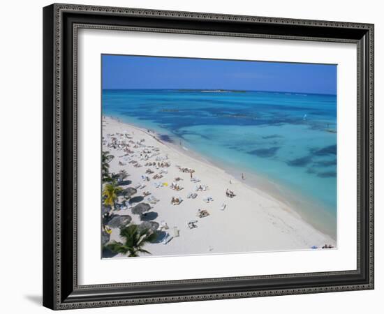 Cable Beach, Nassau, Bahamas, West Indies, Central America-Firecrest Pictures-Framed Photographic Print