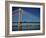 Cable Bridge, Tricities area of Richland, Pasco and Kennewick, Washington-Brent Bergherm-Framed Photographic Print