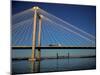 Cable Bridge, Tricities area of Richland, Pasco and Kennewick, Washington-Brent Bergherm-Mounted Photographic Print