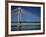 Cable Bridge, Tricities area of Richland, Pasco and Kennewick, Washington-Brent Bergherm-Framed Photographic Print