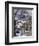 Cable Car Above Whistler Resort, Venue of the 2010 Winter Olympic Games, British Columbia, Canada-Christian Kober-Framed Photographic Print