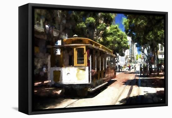 Cable Car City-Philippe Hugonnard-Framed Premier Image Canvas