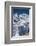 Cable Car in Front of Mt. Blanc from Mt. Brevent, Chamonix, Haute Savoie, Rhone Alpes, France-Jon Arnold-Framed Photographic Print