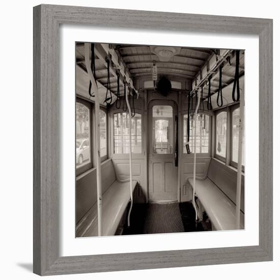 Cable Car Interior #2-Alan Blaustein-Framed Photographic Print