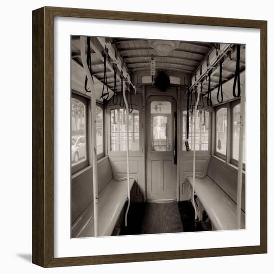 Cable Car Interior #2-Alan Blaustein-Framed Photographic Print