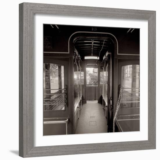 Cable Car Interior #3-Alan Blaustein-Framed Photographic Print