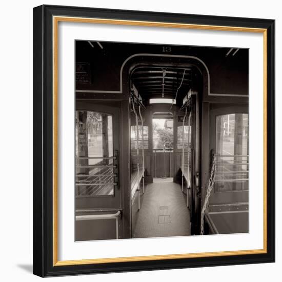 Cable Car Interior #3-Alan Blaustein-Framed Photographic Print