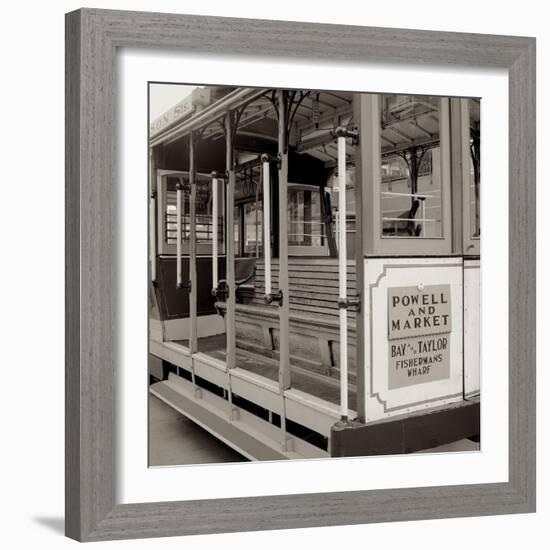 Cable Car Interior #6-Alan Blaustein-Framed Photographic Print
