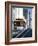 Cable Car on Hyde Street, San Francisco, California, USA-Fraser Hall-Framed Photographic Print