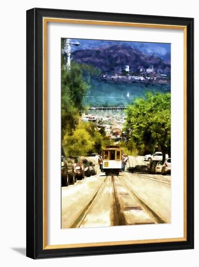 Cable Car San Francisco-Philippe Hugonnard-Framed Giclee Print