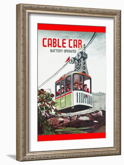 Cable Car-null-Framed Art Print