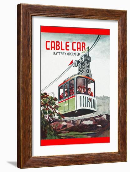 Cable Car-null-Framed Art Print