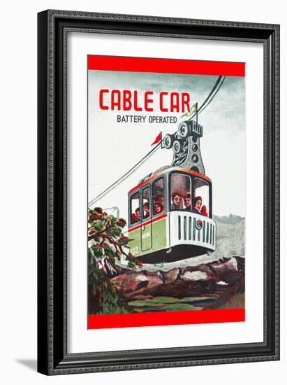 Cable Car-null-Framed Art Print