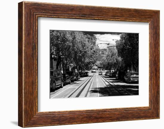 Cable Cars - Streets - Downtown - San Francisco - Californie - United States-Philippe Hugonnard-Framed Photographic Print