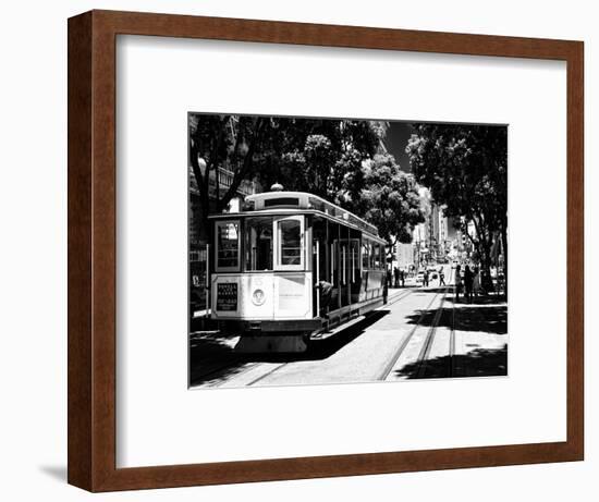 Cable Cars - Streets - Downtown - San Francisco - Californie - United States-Philippe Hugonnard-Framed Photographic Print