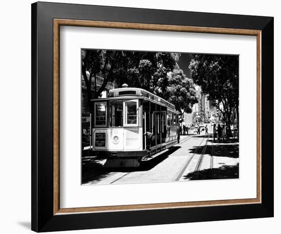 Cable Cars - Streets - Downtown - San Francisco - Californie - United States-Philippe Hugonnard-Framed Photographic Print