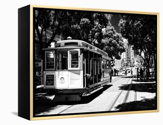 Cable Cars - Streets - Downtown - San Francisco - Californie - United States-Philippe Hugonnard-Framed Premier Image Canvas