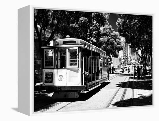 Cable Cars - Streets - Downtown - San Francisco - Californie - United States-Philippe Hugonnard-Framed Premier Image Canvas