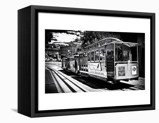 Cable Cars - Streets - Downtown - San Francisco - Californie - United States-Philippe Hugonnard-Framed Premier Image Canvas