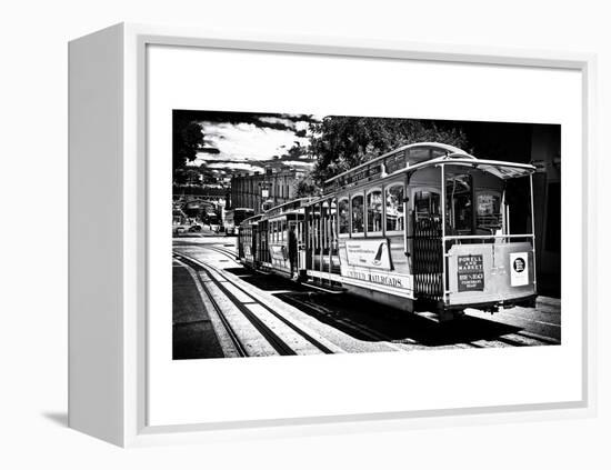 Cable Cars - Streets - Downtown - San Francisco - Californie - United States-Philippe Hugonnard-Framed Premier Image Canvas