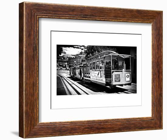 Cable Cars - Streets - Downtown - San Francisco - Californie - United States-Philippe Hugonnard-Framed Photographic Print