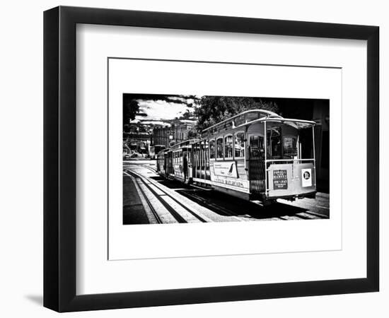 Cable Cars - Streets - Downtown - San Francisco - Californie - United States-Philippe Hugonnard-Framed Photographic Print