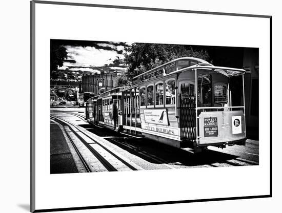 Cable Cars - Streets - Downtown - San Francisco - Californie - United States-Philippe Hugonnard-Mounted Photographic Print