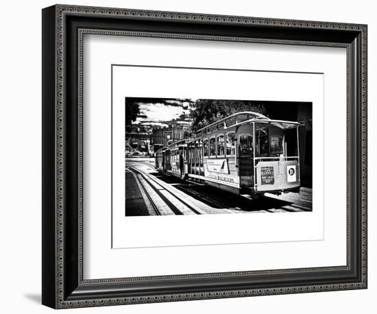 Cable Cars - Streets - Downtown - San Francisco - Californie - United States-Philippe Hugonnard-Framed Photographic Print