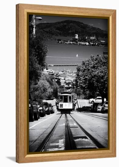 Cable Cars - Streets - Downtown - San Francisco - Californie - United States-Philippe Hugonnard-Framed Premier Image Canvas