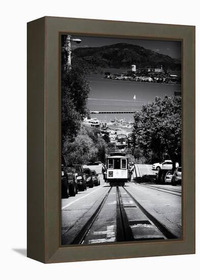 Cable Cars - Streets - Downtown - San Francisco - Californie - United States-Philippe Hugonnard-Framed Premier Image Canvas