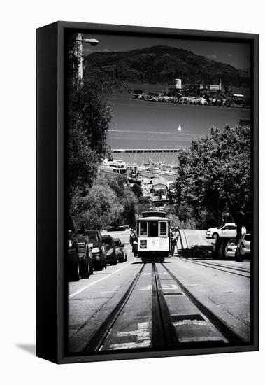 Cable Cars - Streets - Downtown - San Francisco - Californie - United States-Philippe Hugonnard-Framed Premier Image Canvas