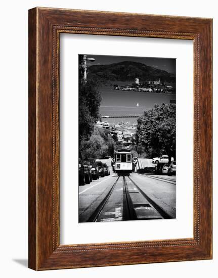 Cable Cars - Streets - Downtown - San Francisco - Californie - United States-Philippe Hugonnard-Framed Photographic Print