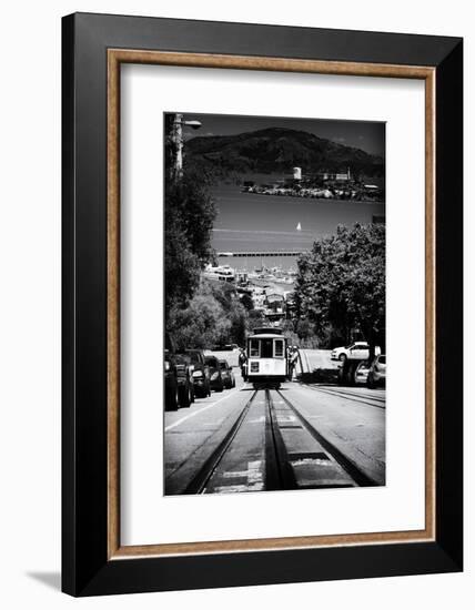 Cable Cars - Streets - Downtown - San Francisco - Californie - United States-Philippe Hugonnard-Framed Photographic Print