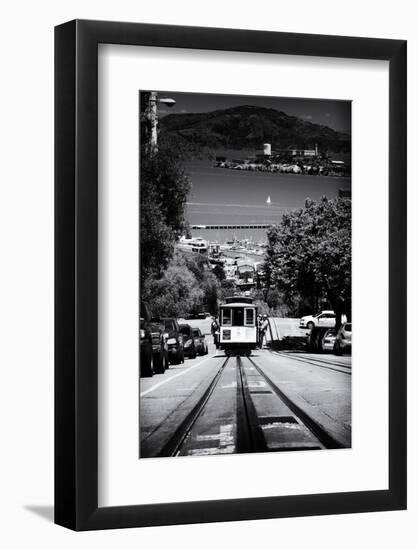 Cable Cars - Streets - Downtown - San Francisco - Californie - United States-Philippe Hugonnard-Framed Photographic Print