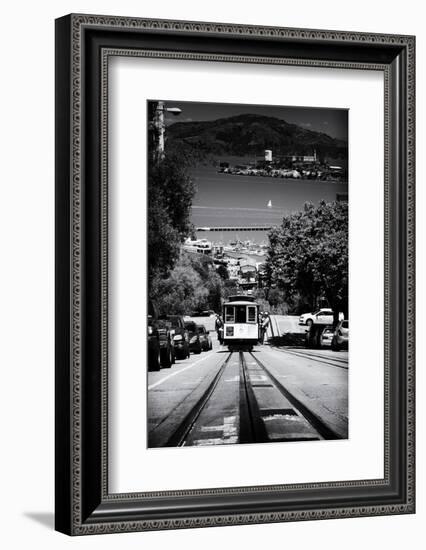 Cable Cars - Streets - Downtown - San Francisco - Californie - United States-Philippe Hugonnard-Framed Photographic Print
