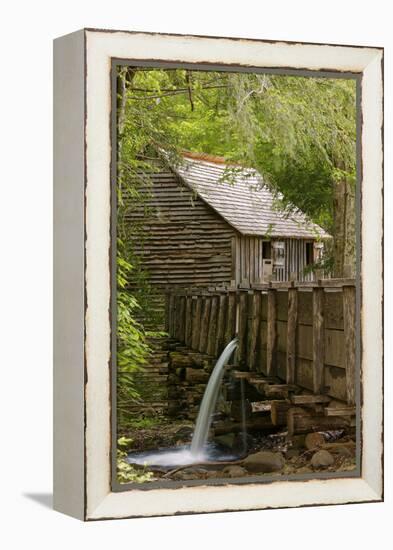 Cable Mill, Cades Cove, Great Smoky Mountains National Park, Tennessee-Adam Jones-Framed Premier Image Canvas