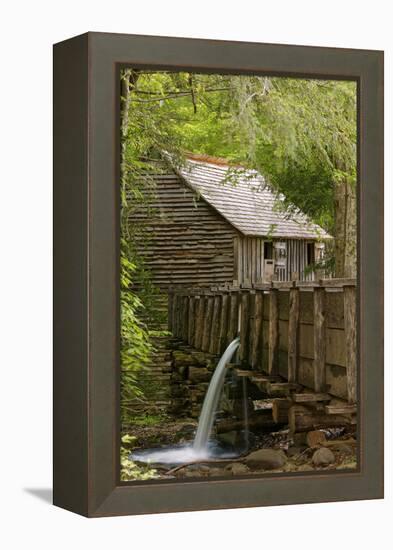 Cable Mill, Cades Cove, Great Smoky Mountains National Park, Tennessee-Adam Jones-Framed Premier Image Canvas