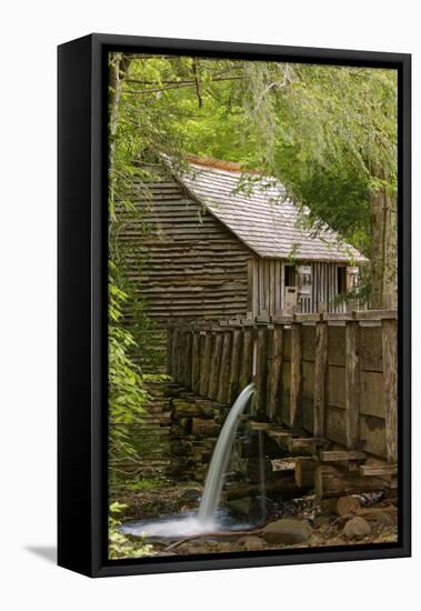 Cable Mill, Cades Cove, Great Smoky Mountains National Park, Tennessee-Adam Jones-Framed Premier Image Canvas