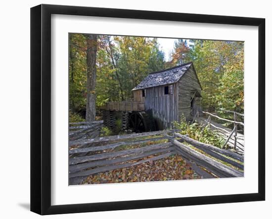 Cable Mill in Cades Cove, Great Smoky Mountains National Park, Tennessee, USA-Diane Johnson-Framed Photographic Print